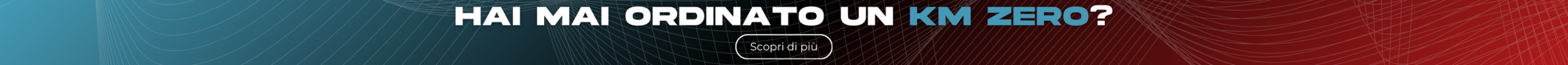 Promozione Ordina la tua nuova Km0 - Cozzi